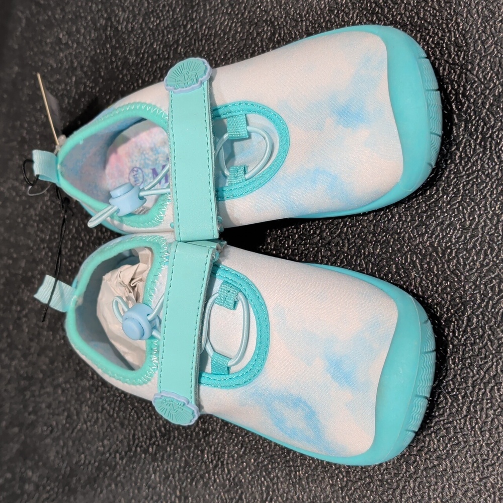 Kids Disney Princess Ariel Water Shoes Little Mermaid Size 11/12 Toddler - Picture 2 of 5